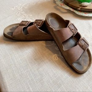 Birkenstock Arizona Oiled Leather Sandals